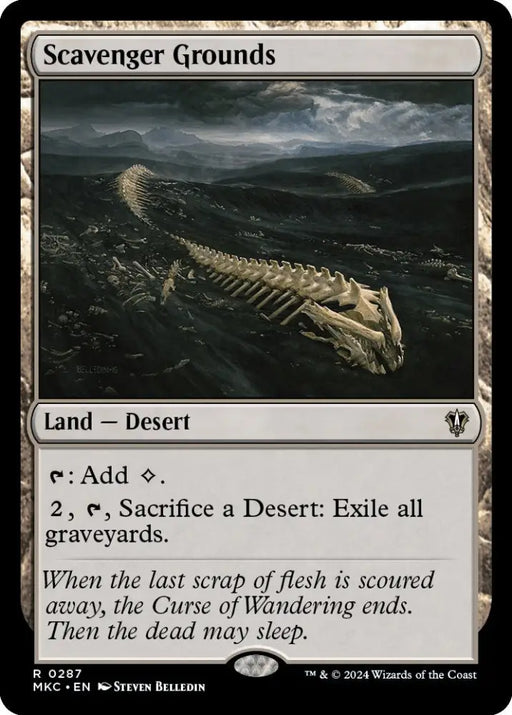 Scavenger Grounds [Murders at Karlov Manor Commander] - MTG Single