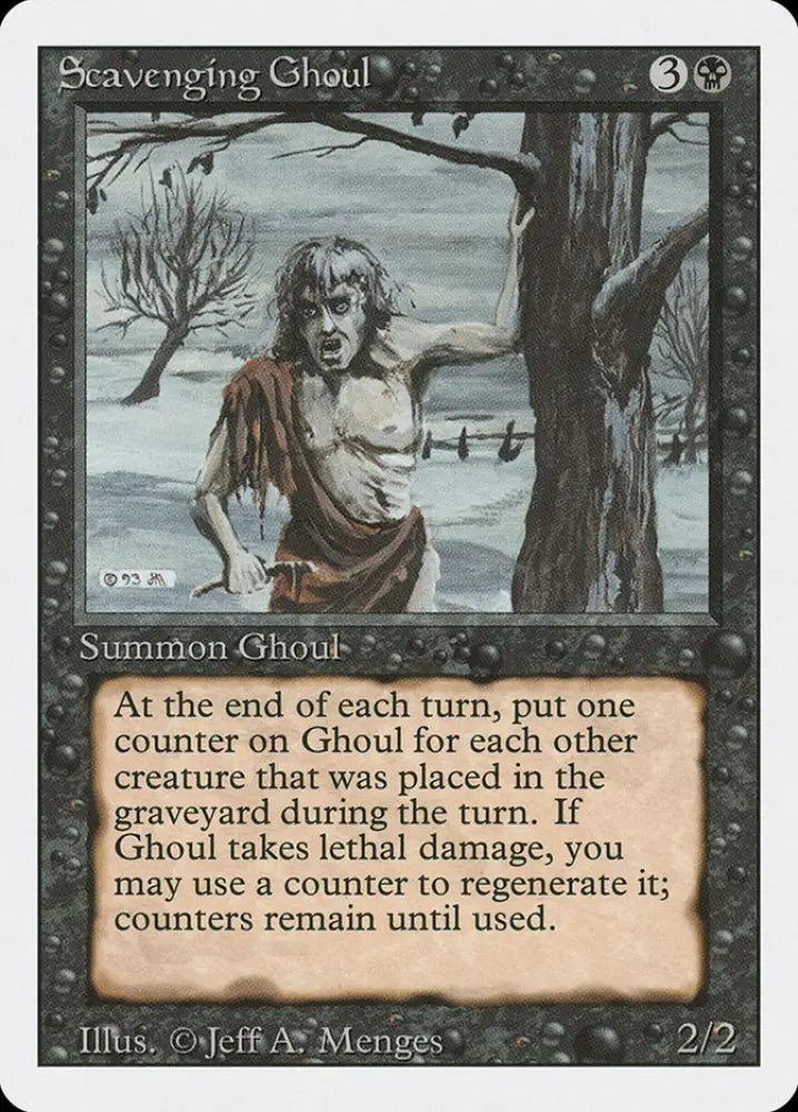 Scavenging Ghoul [Revised Edition] - MTG Single