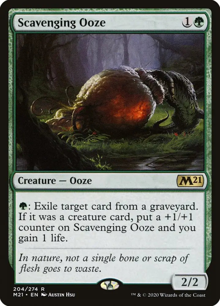 Scavenging Ooze [Core Set 2021] - MTG Single