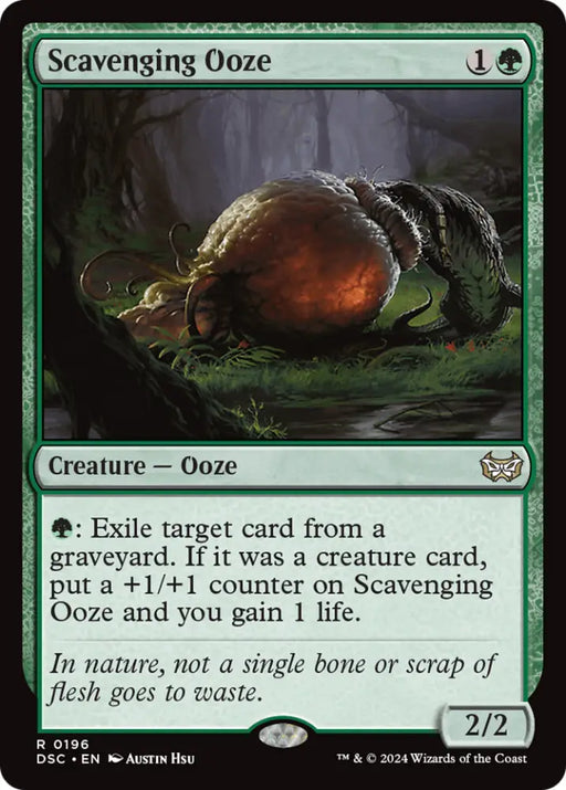 Scavenging Ooze [Duskmourn: House of Horror Commander] - MTG Single