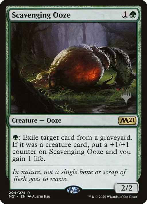 Scavenging Ooze (Promo Pack) [Core Set 2021 Promos] - MTG Single