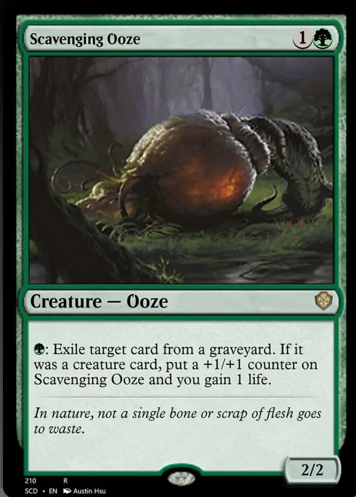 Scavenging Ooze [Starter Commander Decks] - MTG Single