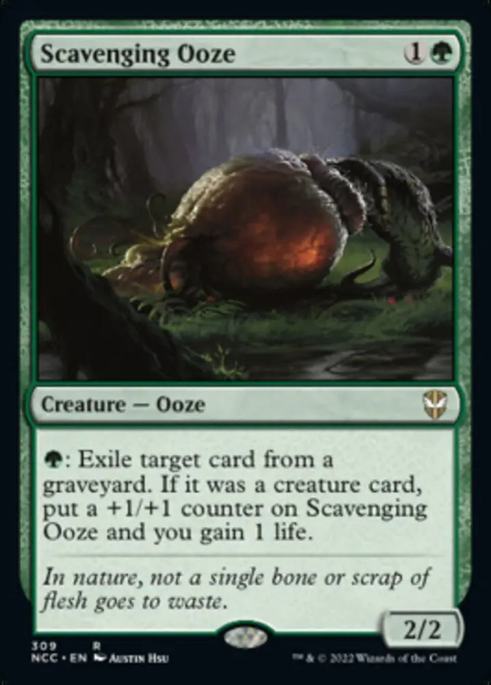Scavenging Ooze [Streets of New Capenna Commander] - MTG Single