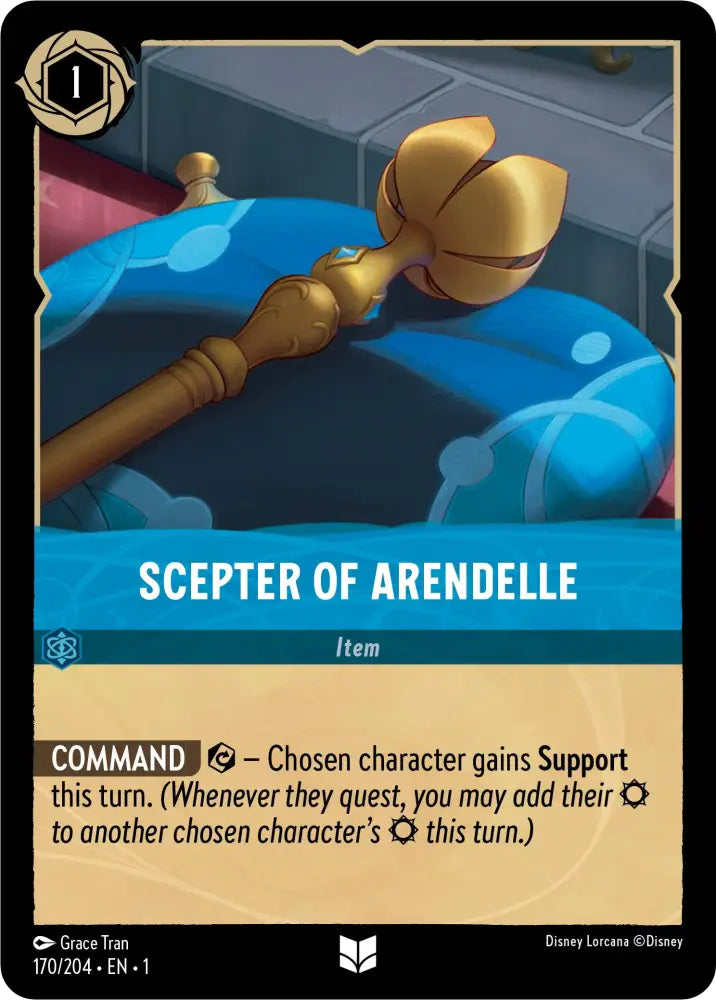 Scepter of Arendelle (170/204) [The First Chapter] - Lorcana Single