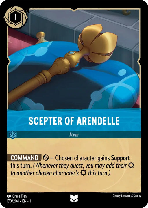 Scepter of Arendelle (170/204) [The First Chapter] - Lorcana Single