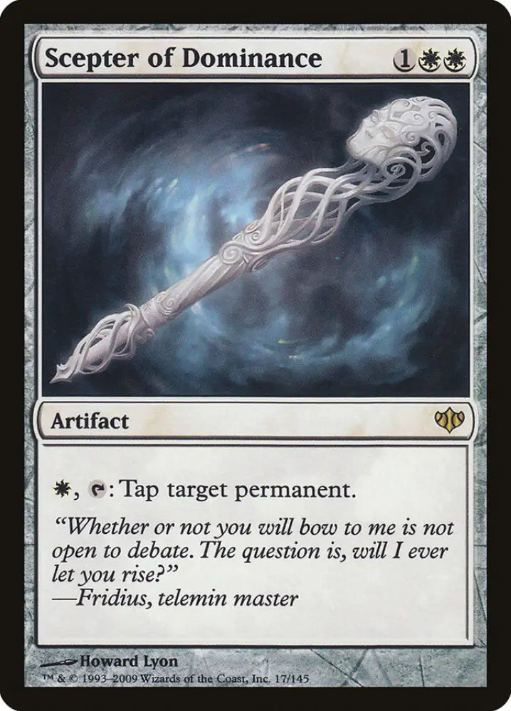 Scepter of Dominance [Conflux] - MTG Single