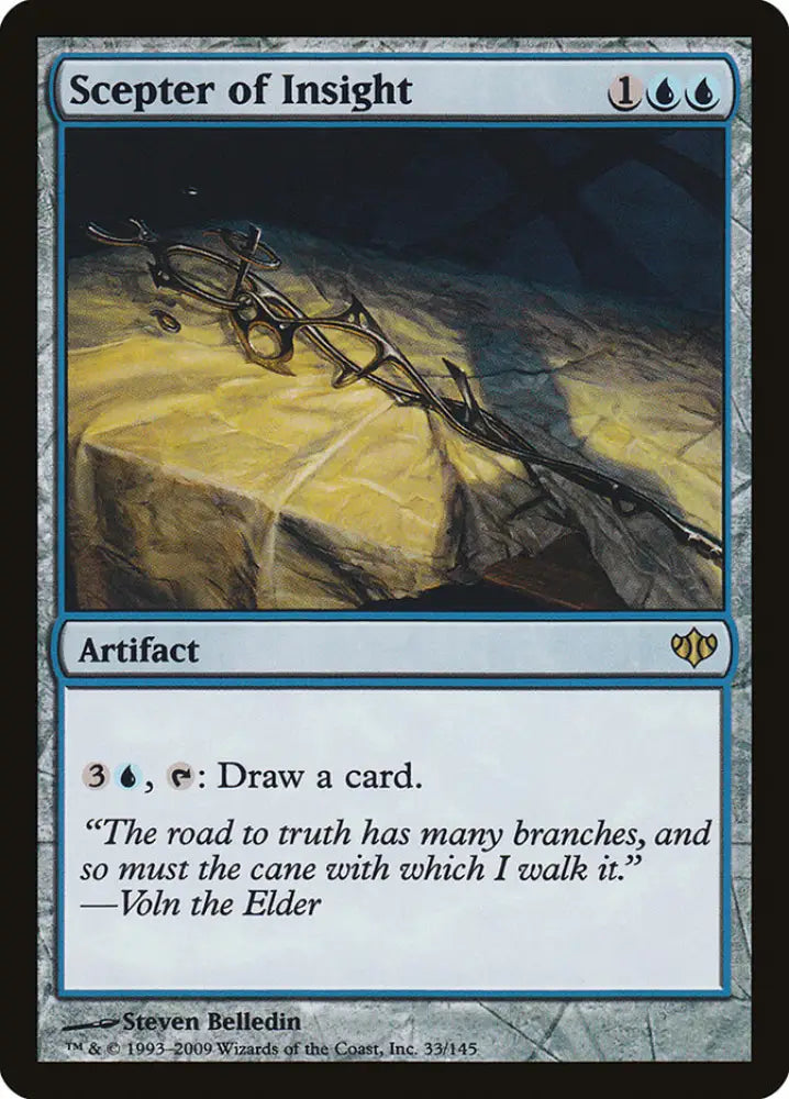 Scepter of Insight [Conflux] - MTG Single