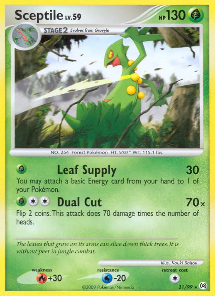 Sceptile (31/99) [Platinum: Arceus] - Pokemon Single