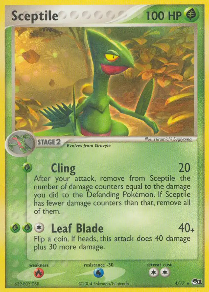 Sceptile (4/17) [POP Series 1] - Pokemon Single