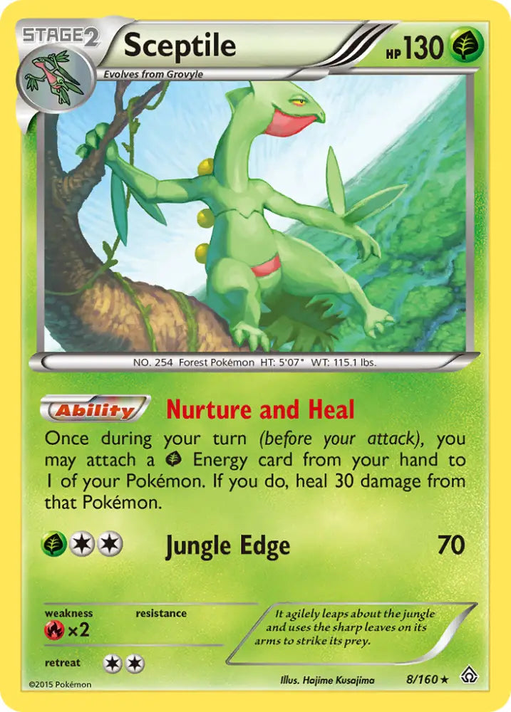 Sceptile (8/160) [XY: Primal Clash] - Pokemon Single