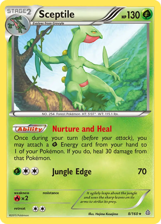 Sceptile (8/160) [XY: Primal Clash] - Pokemon Single