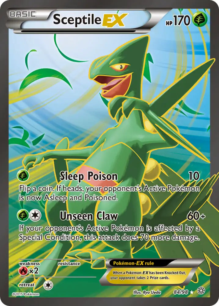 Sceptile EX (84/98) [XY: Ancient Origins] - Pokemon Single