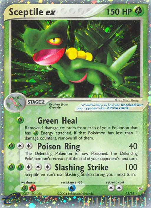 Sceptile ex (93/95) [EX: Team Magma vs Team Aqua] - Pokemon Single