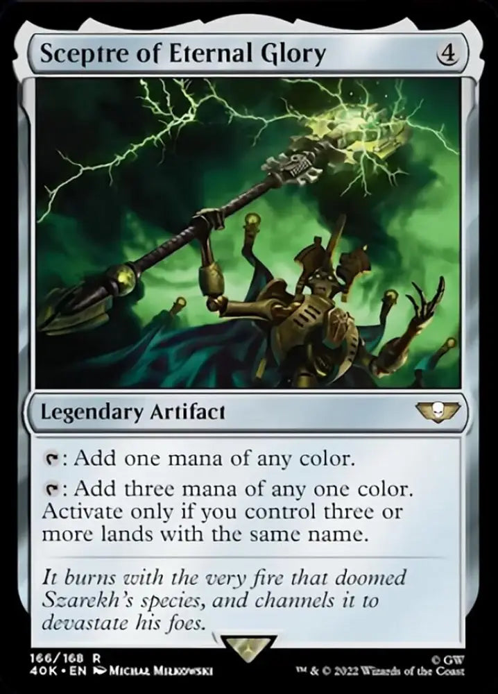 Sceptre of Eternal Glory [Warhammer 40,000] - MTG Single