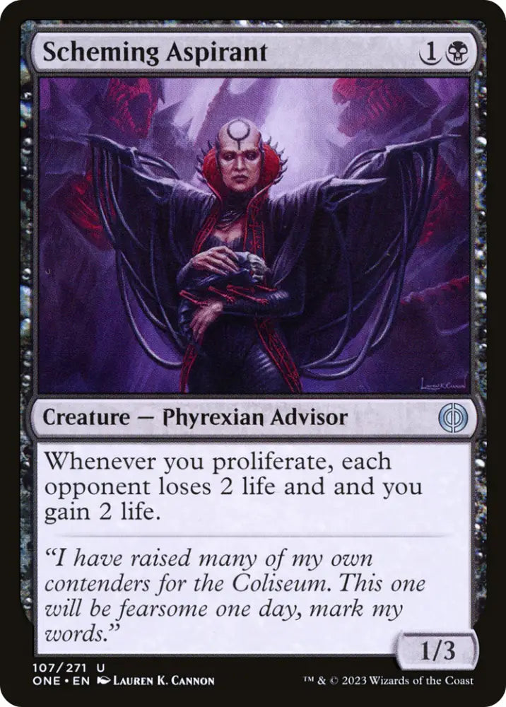 Scheming Aspirant [Phyrexia: All Will Be One] - MTG Single