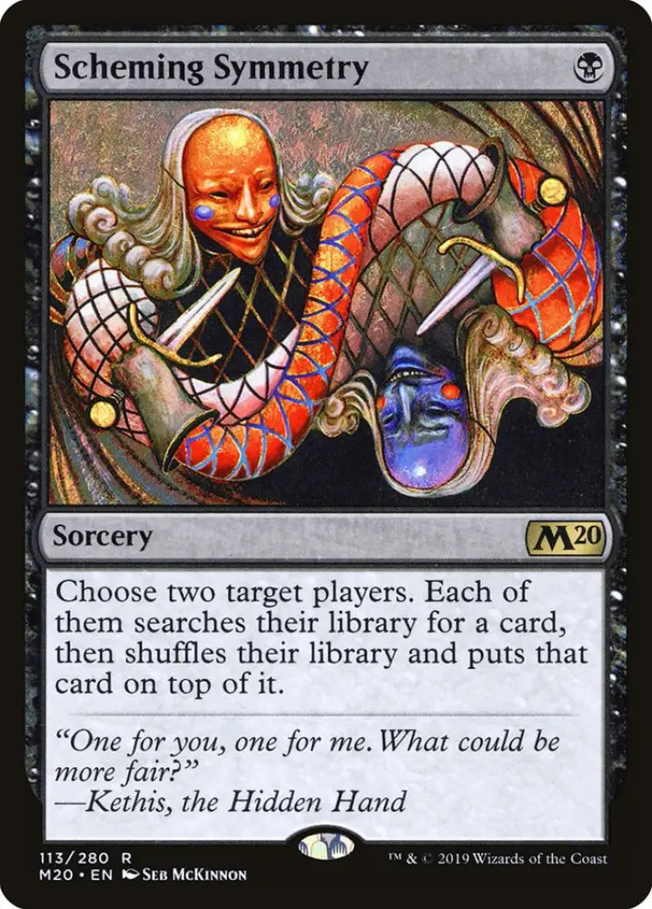 Scheming Symmetry [Core Set 2020] - MTG Single