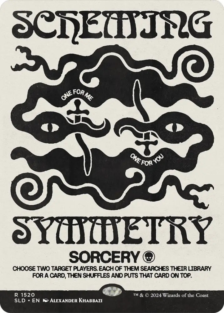Scheming Symmetry [Secret Lair Drop Series] - MTG Single