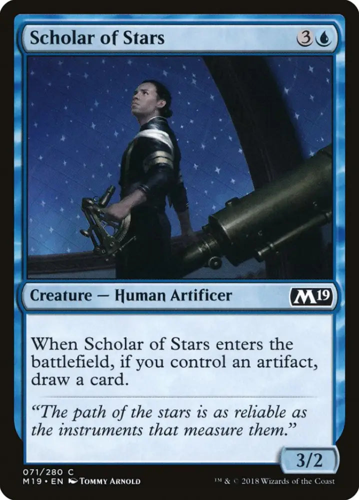 Scholar of Stars [Core Set 2019] - MTG Single