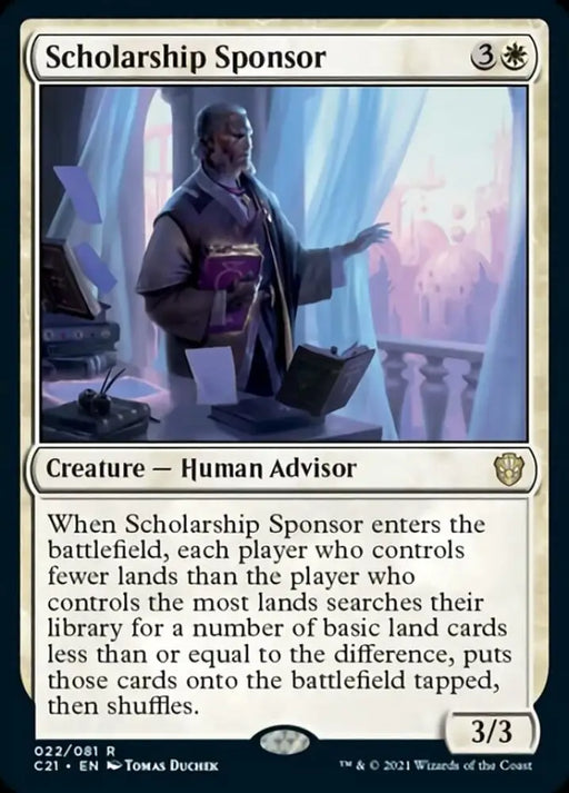 Scholarship Sponsor [Commander 2021] - MTG Single
