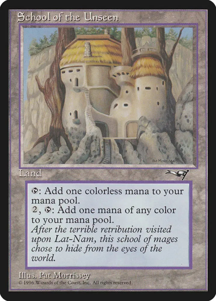 School of the Unseen [Alliances] - MTG Single