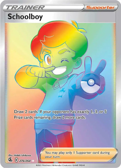 Schoolboy (276/264) [Sword & Shield: Fusion Strike] - Pokemon Single