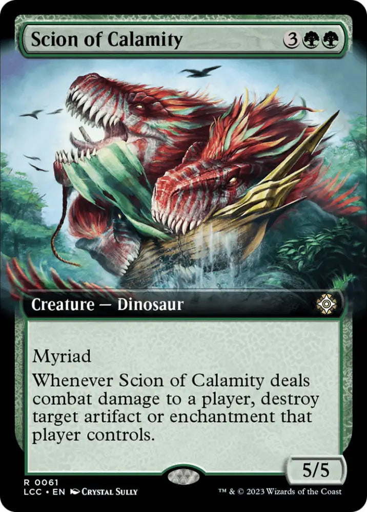 Scion of Calamity (Extended Art) [The Lost Caverns of Ixalan Commander] - MTG Single