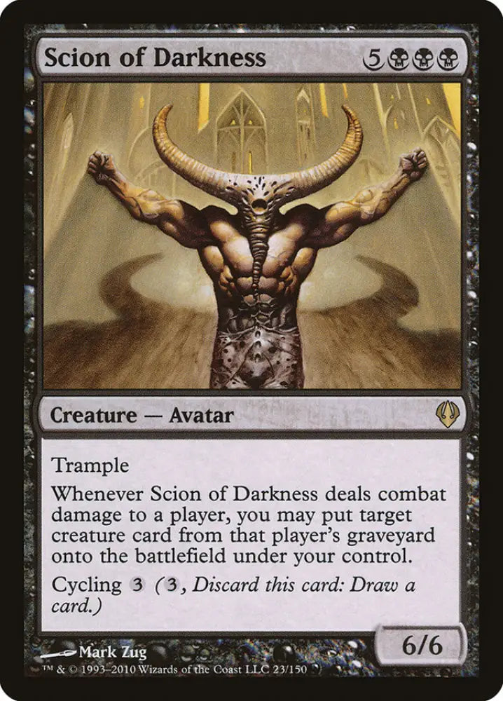 Scion of Darkness [Archenemy] - MTG Single
