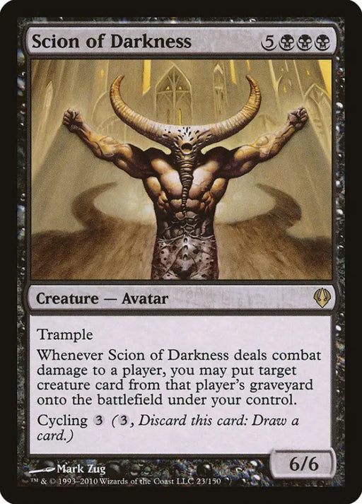 Scion of Darkness [Archenemy] - MTG Single