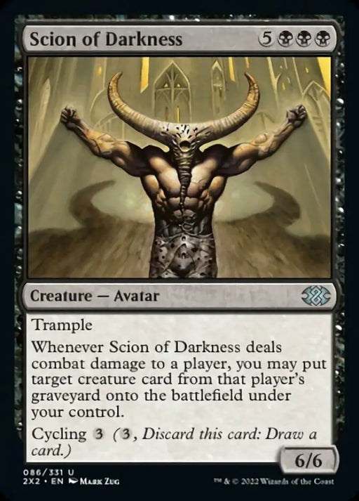 Scion of Darkness [Double Masters 2022] - MTG Single