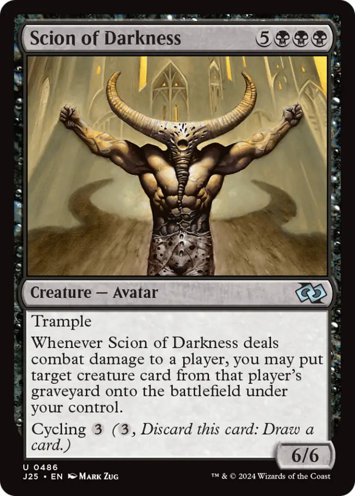 Scion of Darkness [Foundations Jumpstart] - MTG Single