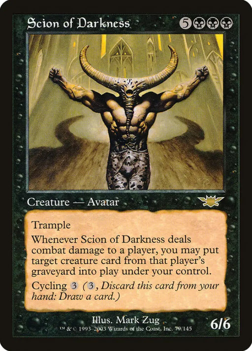 Scion of Darkness [Legions] - MTG Single