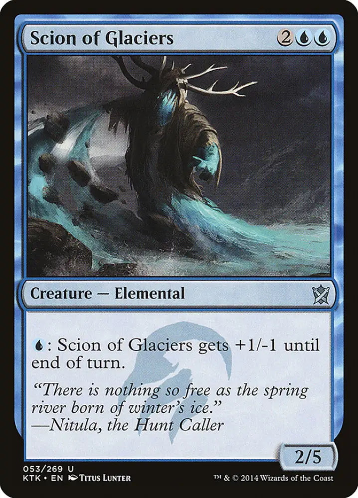 Scion of Glaciers [Khans of Tarkir] - MTG Single