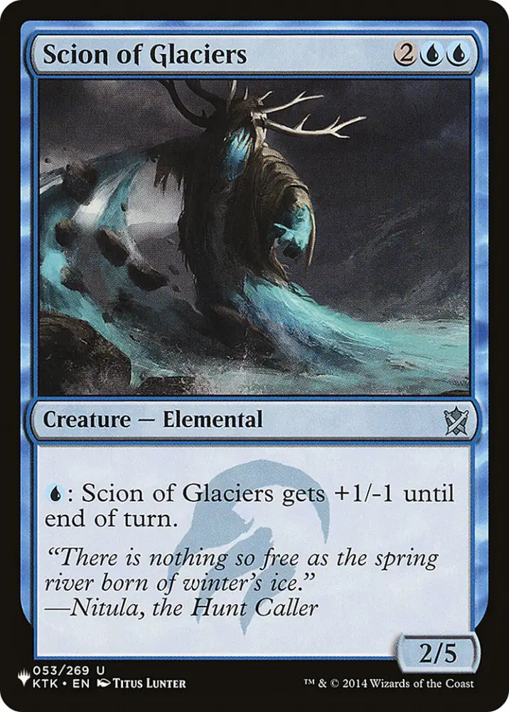 Scion of Glaciers [The List] - MTG Single