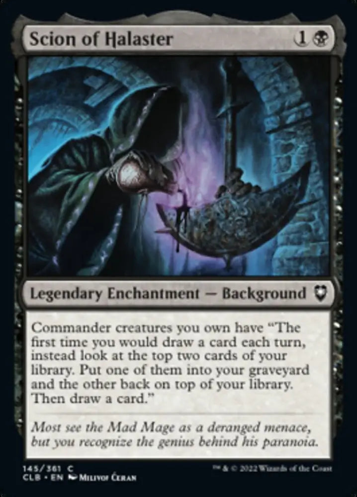 Scion of Halaster [Commander Legends: Battle for Baldur’s Gate] - MTG Single