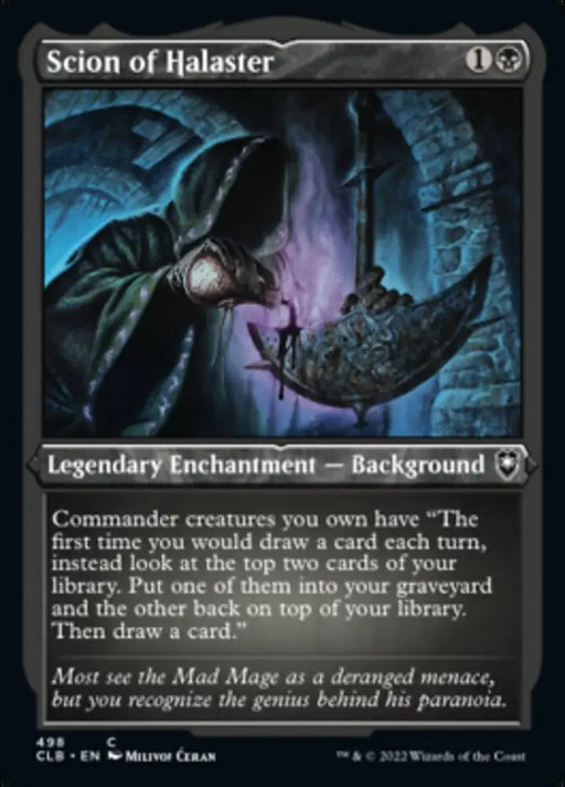 Scion of Halaster (Foil Etched) [Commander Legends: Battle for Baldur’s Gate] - MTG Single