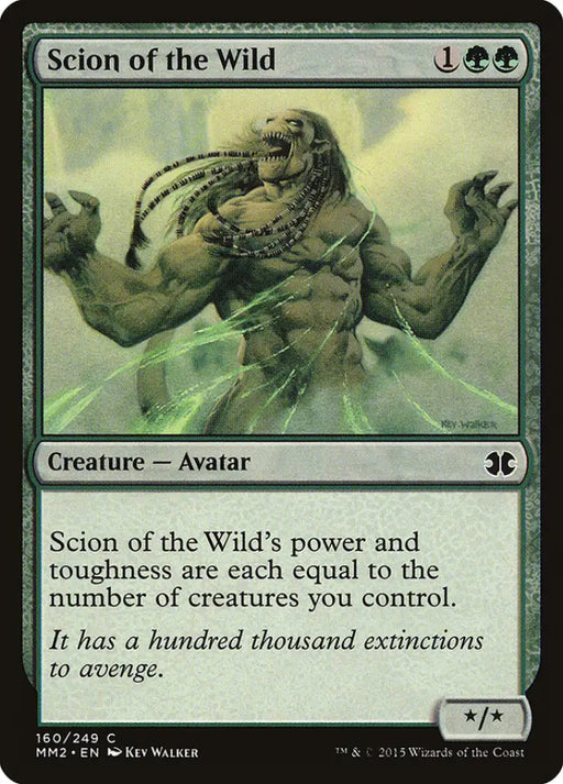 Scion of the Wild [Modern Masters 2015] - MTG Single