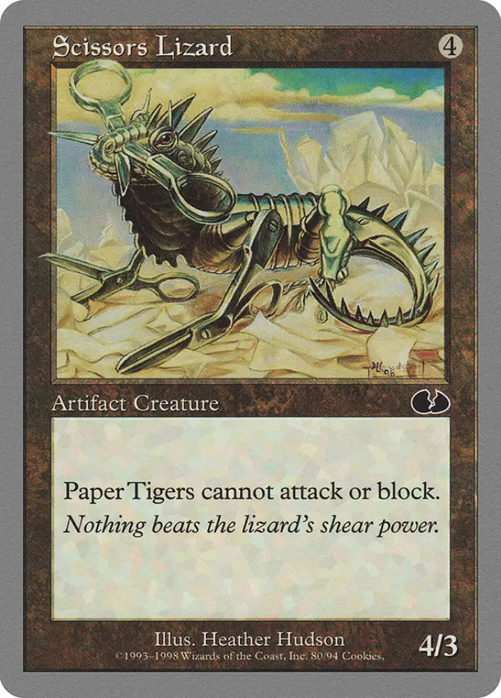 Scissors Lizard [Unglued] - MTG Single