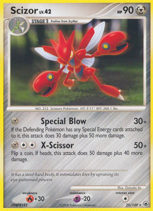 Scizor (29/100) [Diamond & Pearl: Majestic Dawn] - Pokemon Single