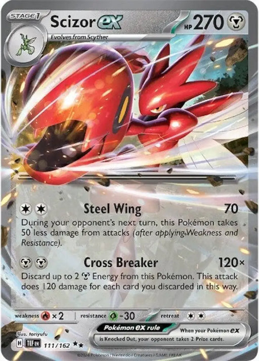 Scizor ex (111/162) [Scarlet & Violet: Temporal Forces] - Pokemon Single