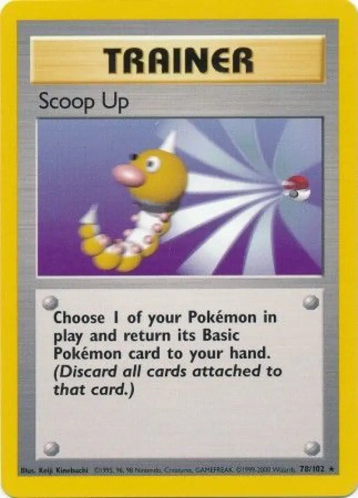 Scoop Up (78/102) [Base Set Unlimited] - Pokemon Single