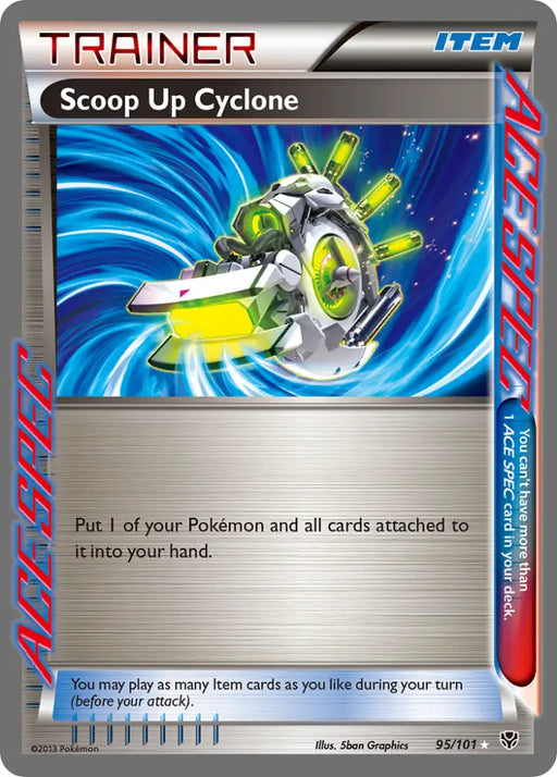 Scoop Up Cyclone (95/101) [Black & White: Plasma Blast] - Pokemon Single