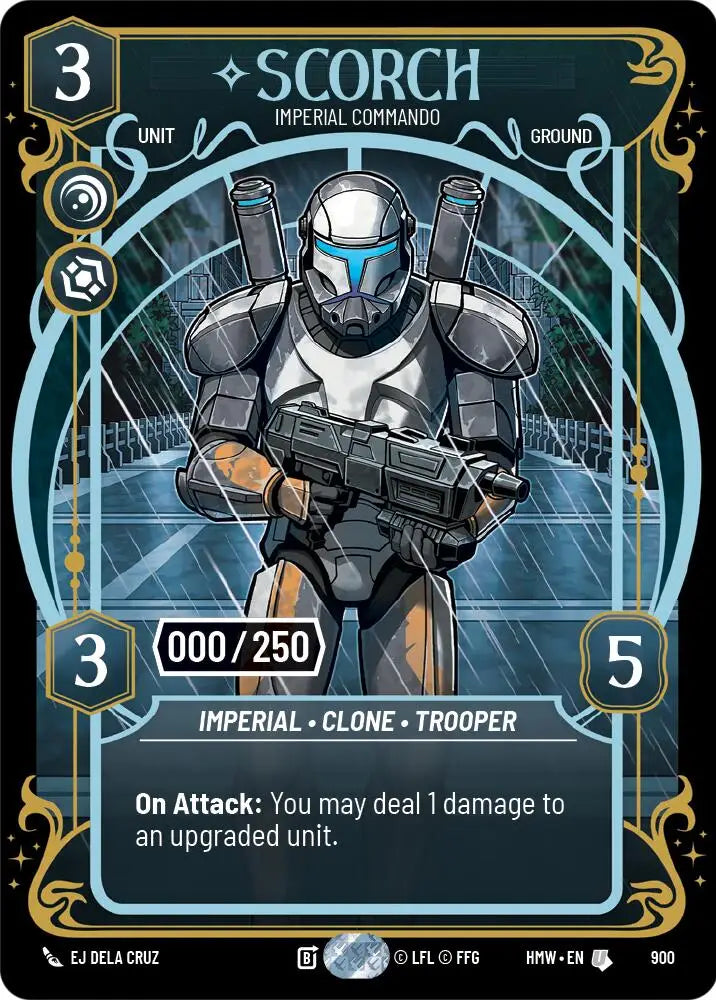 Scorch - Imperial Commando (Serialized) (900) [Homeworlds]