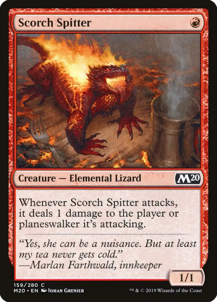 Scorch Spitter [Core Set 2020] - MTG Single