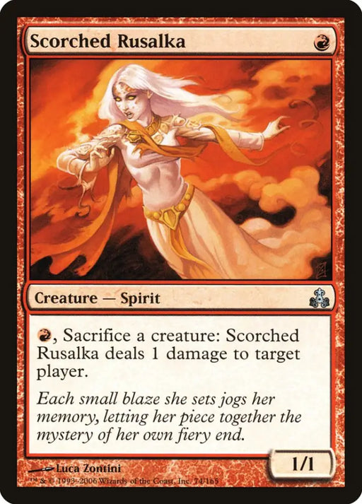 Scorched Rusalka [Guildpact] - MTG Single