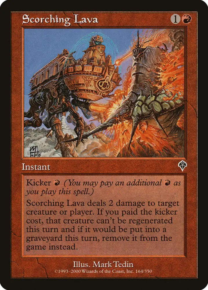 Scorching Lava [Invasion] - MTG Single