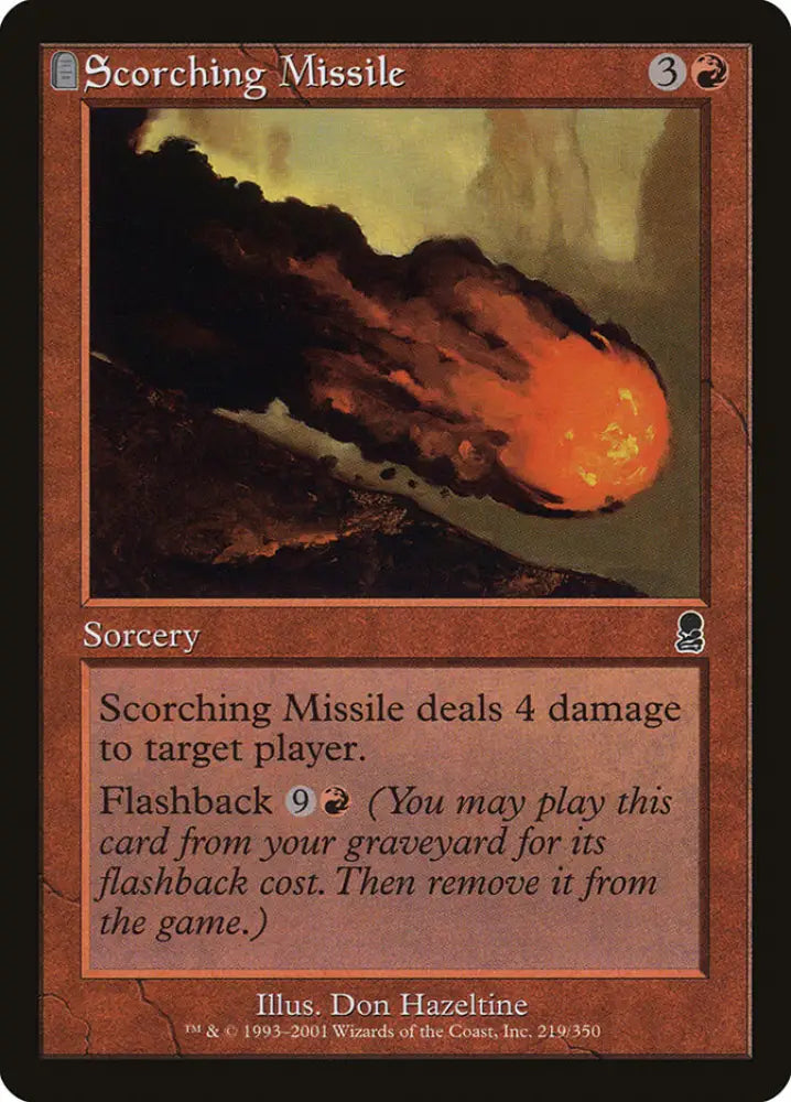 Scorching Missile [Odyssey] - MTG Single