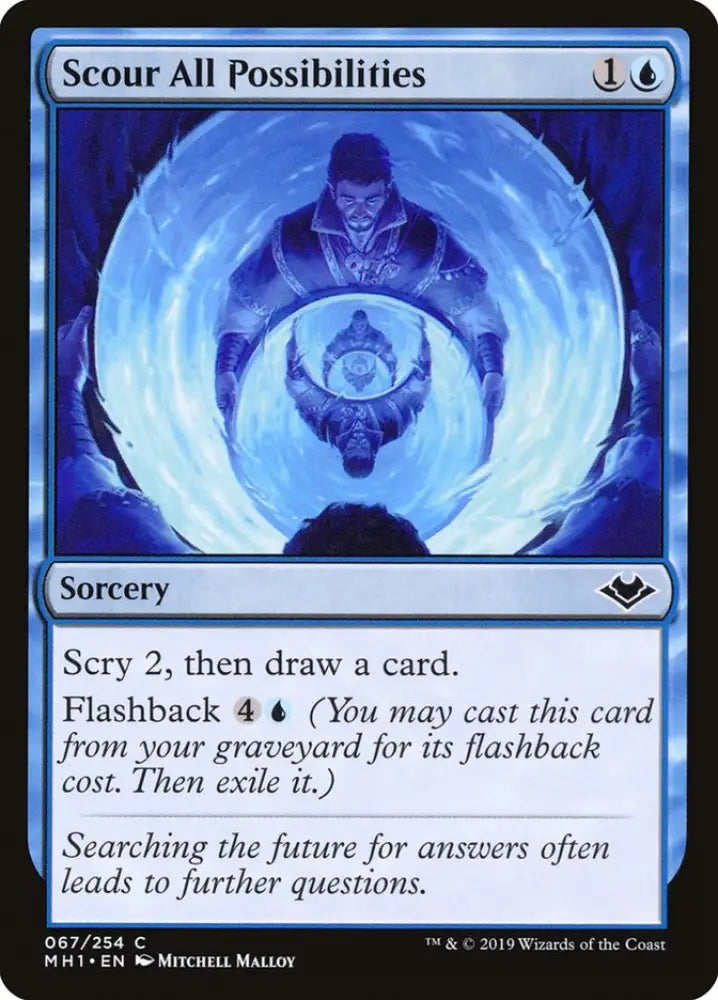 Scour All Possibilities [Modern Horizons] - MTG Single