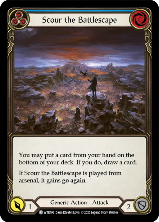 Scour the Battlescape (Blue) [Welcome to Rathe Unlimited] Unlimited Normal - Flesh And Blood Single