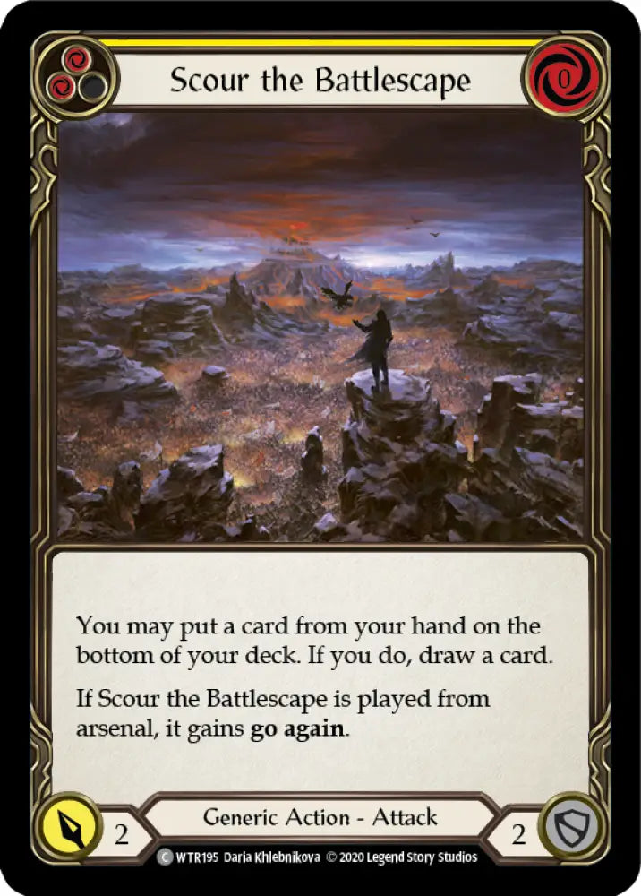 Scour the Battlescape (Yellow) [Welcome to Rathe Unlimited] Unlimited Normal - Flesh And Blood Single