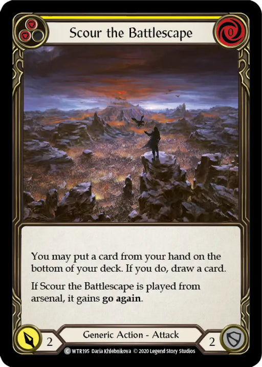 Scour the Battlescape (Yellow) [Welcome to Rathe Unlimited] Unlimited Normal - Flesh And Blood Single